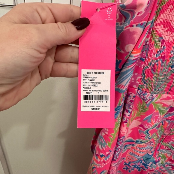Lily Pultizer Dress Size 8 - Picture 3 of 4